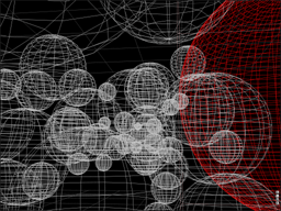 Spheres 5 wireframe